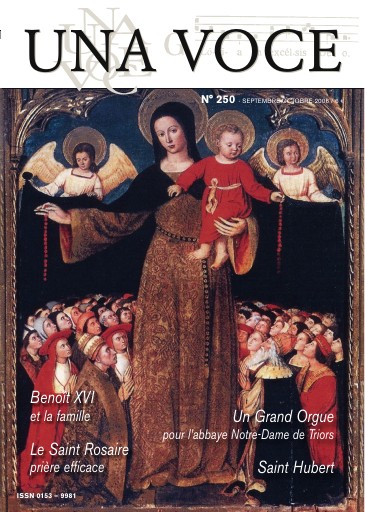 Revue N° 250 (num.) - Benoît XVI et la famille