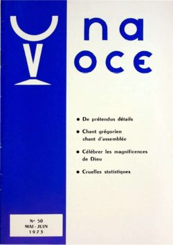 Revue N° 50 (num.) - Una Voce - De prétendus détails