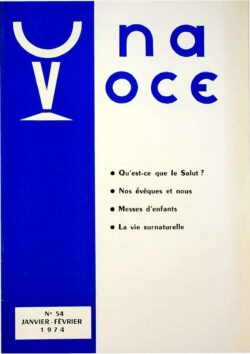 Revue N° 54 (num. ) - Una Voce - Qu'est-ce que le Salut?
