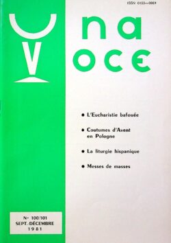 Revue N° 100-101 (num.) - Una Voce - L'Eucharistie bafouée