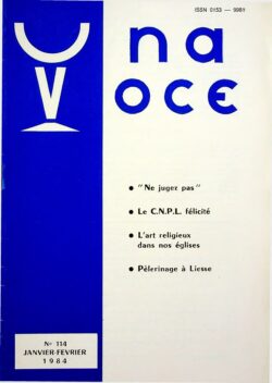 Revue N° 114 (num.) - Una Voce - "Ne jugez pas"