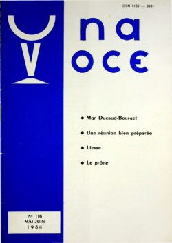 Revue N° 116 (num.) - Una Voce - Mgr Ducaud-Bourget