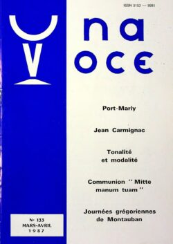 Revue N° 133 (num.) - Una Voce - Port-Marly