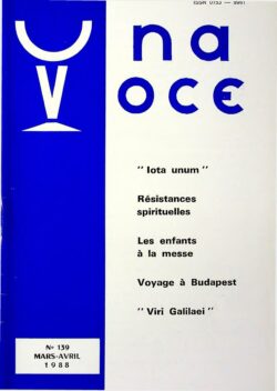 Revue N° 139 (num.) - Una Voce - Iota unum -