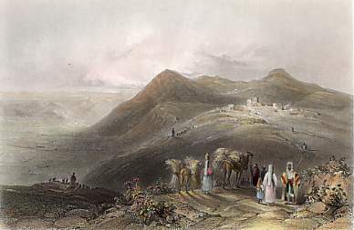 Gravure sur acier dessinée par W. H. Bartlett, gravée par E. Brandard (vers 1850 ) - cinquième dimanche après la Pentecôte