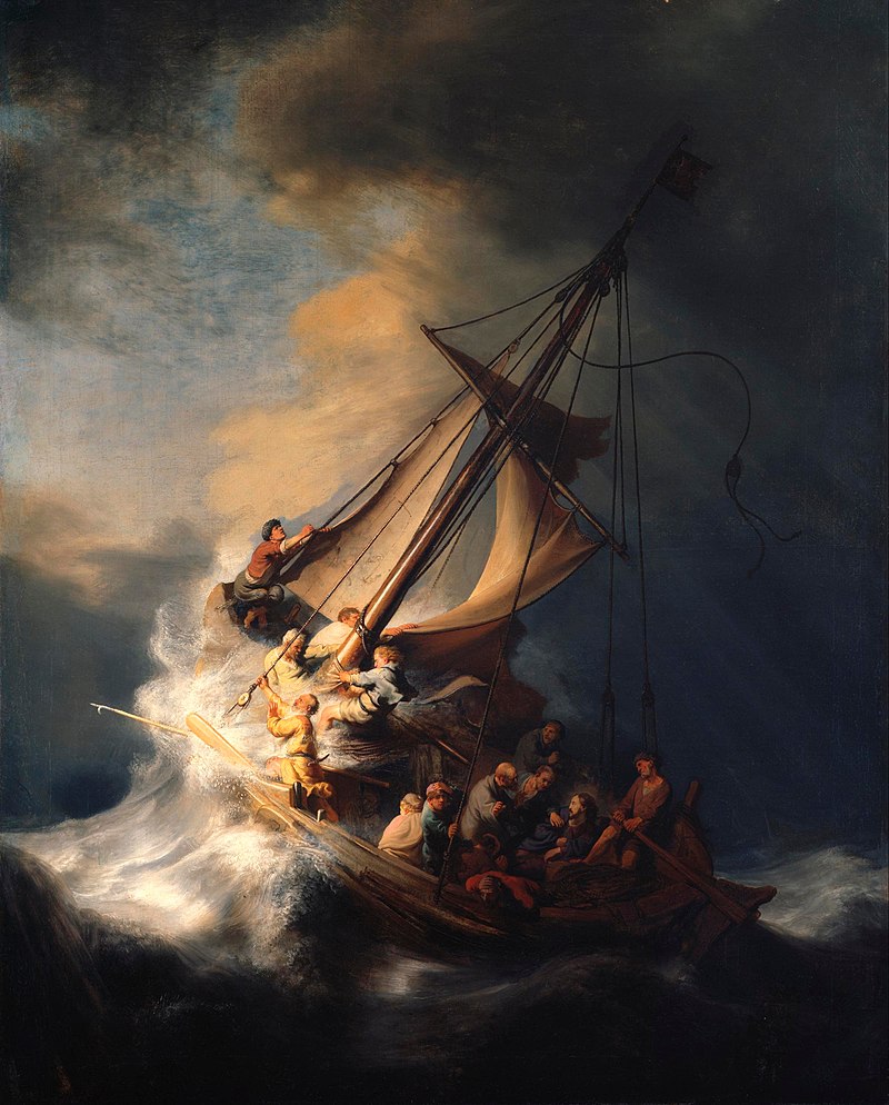Le Christ dans la tempête sur la mer de Galilée est un tableau peint par Rembrandt