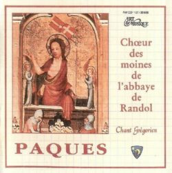 CD - grégorien - Choeur des Moines de l'Abbaye ND de Randol - Pâques