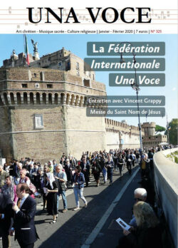 Revue N° 325 - La Fédération Internationale Una Voce